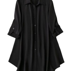 Western Front Shirt Dress for Women