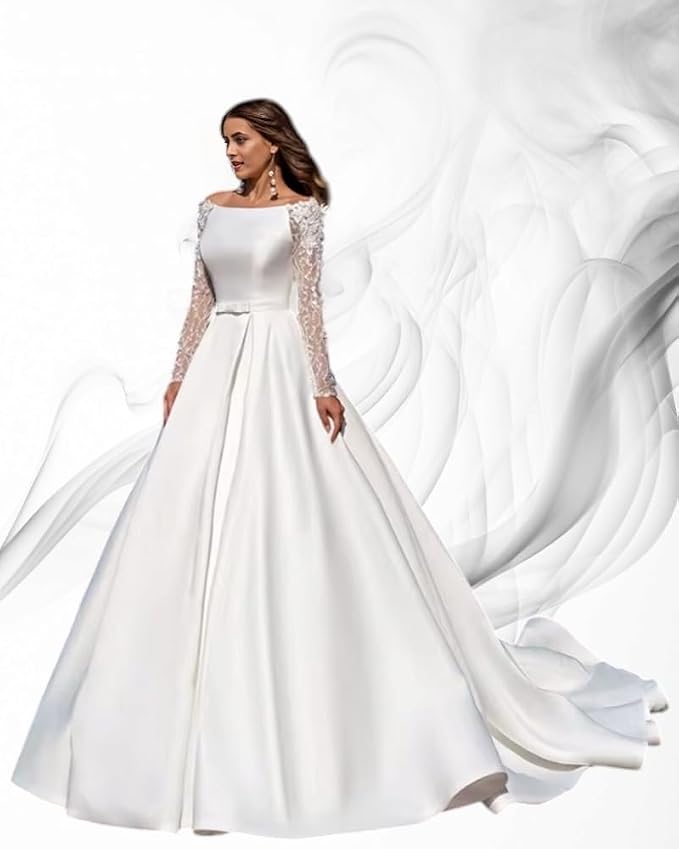 Cinderella Christian Wedding Ball Gown - Image 2